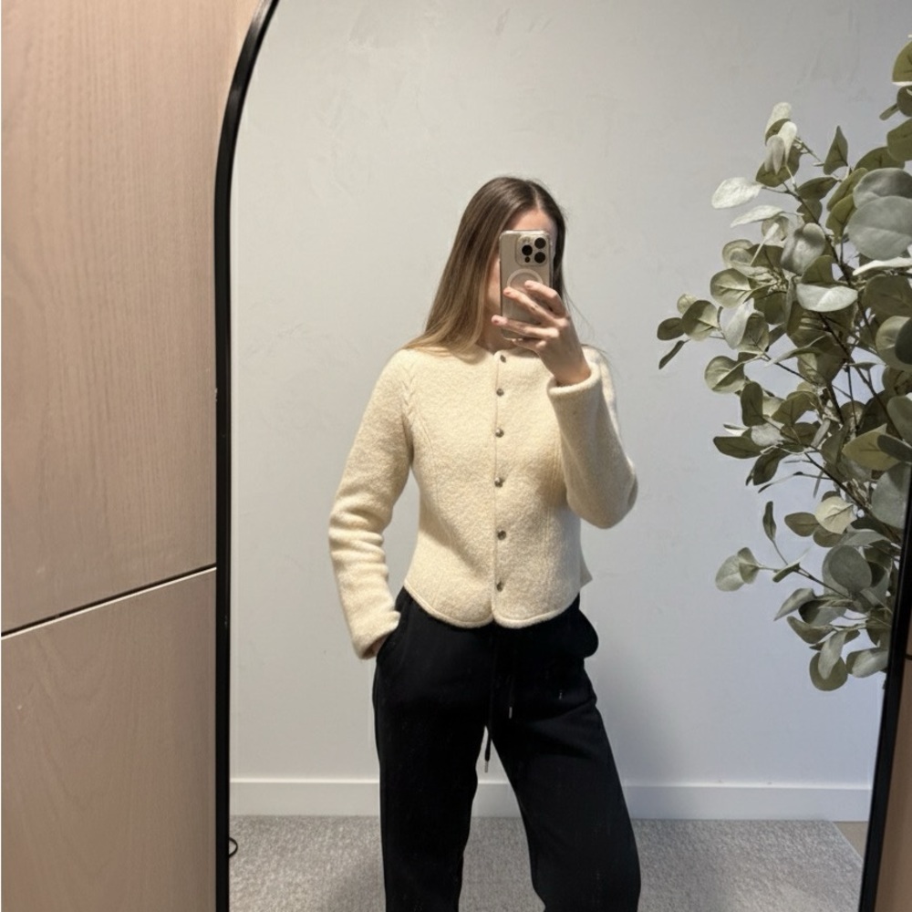 Orvis wool cardigan